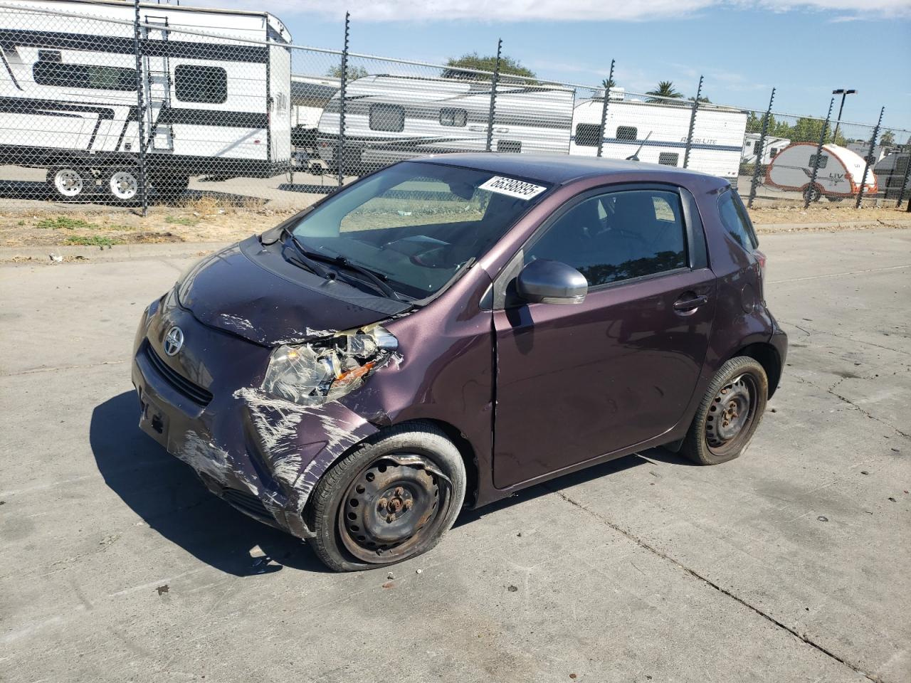 2012 Scion iQ, VIN JTNJJXB06CJ009237 — Front end