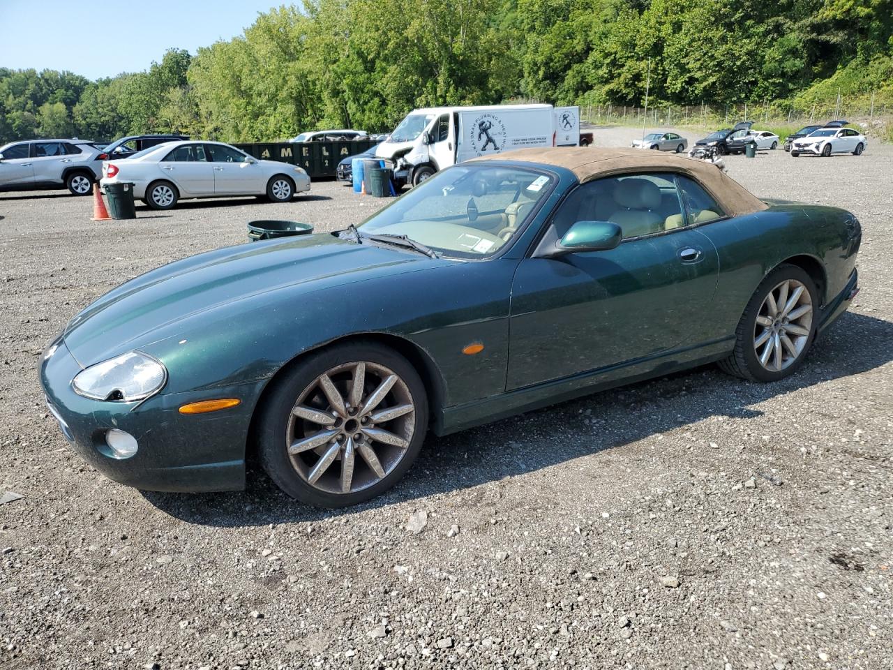 2006 Jaguar XK XK8, VIN SAJDA42C462A47918 — Rear end