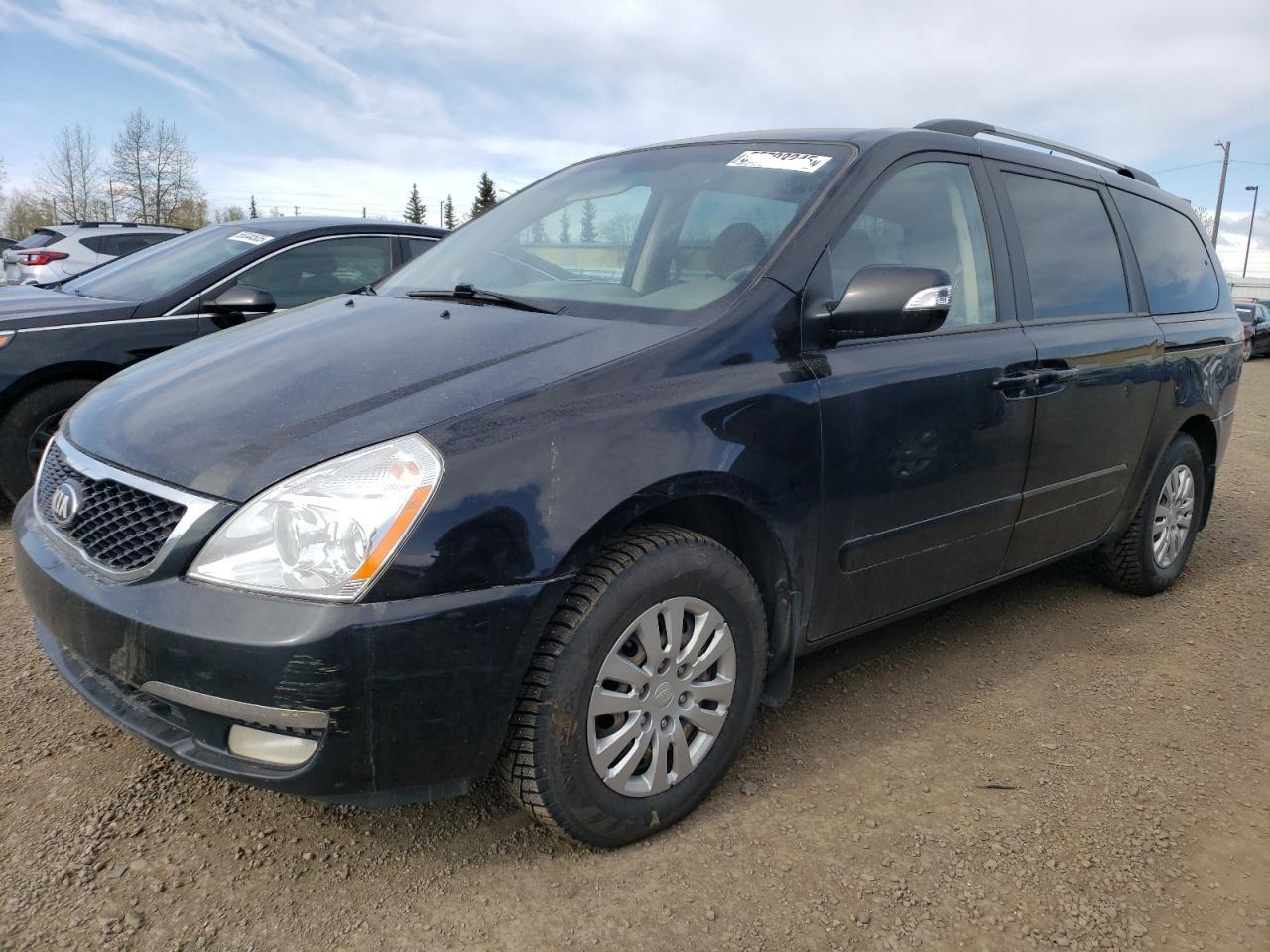 2014 Kia Sedona LX, VIN KNDMG4C78E6541119 — Normal wear