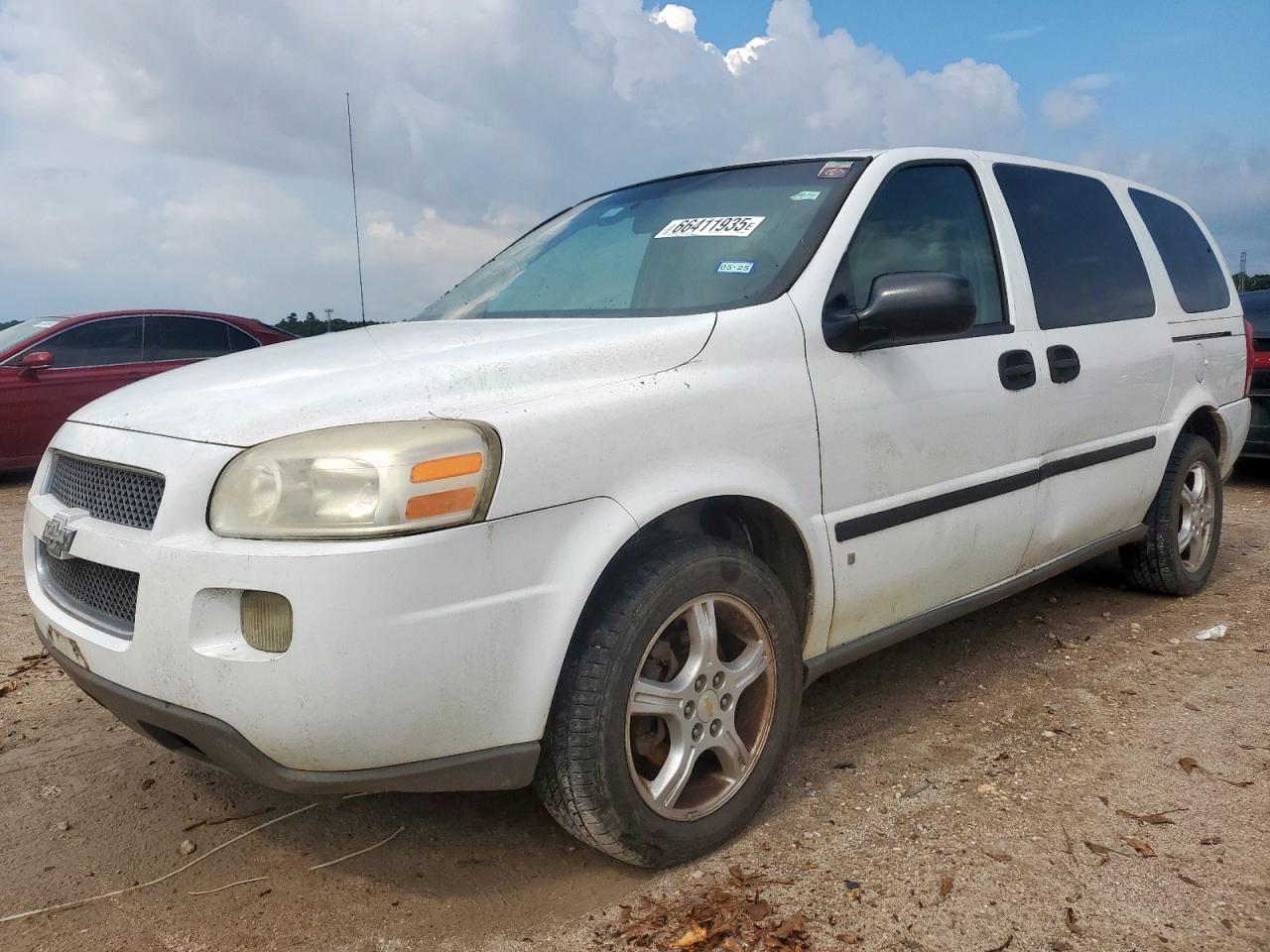 2007 Chevrolet Uplander LS Fleet, VIN 1GNDV23187D178395 — Rear end