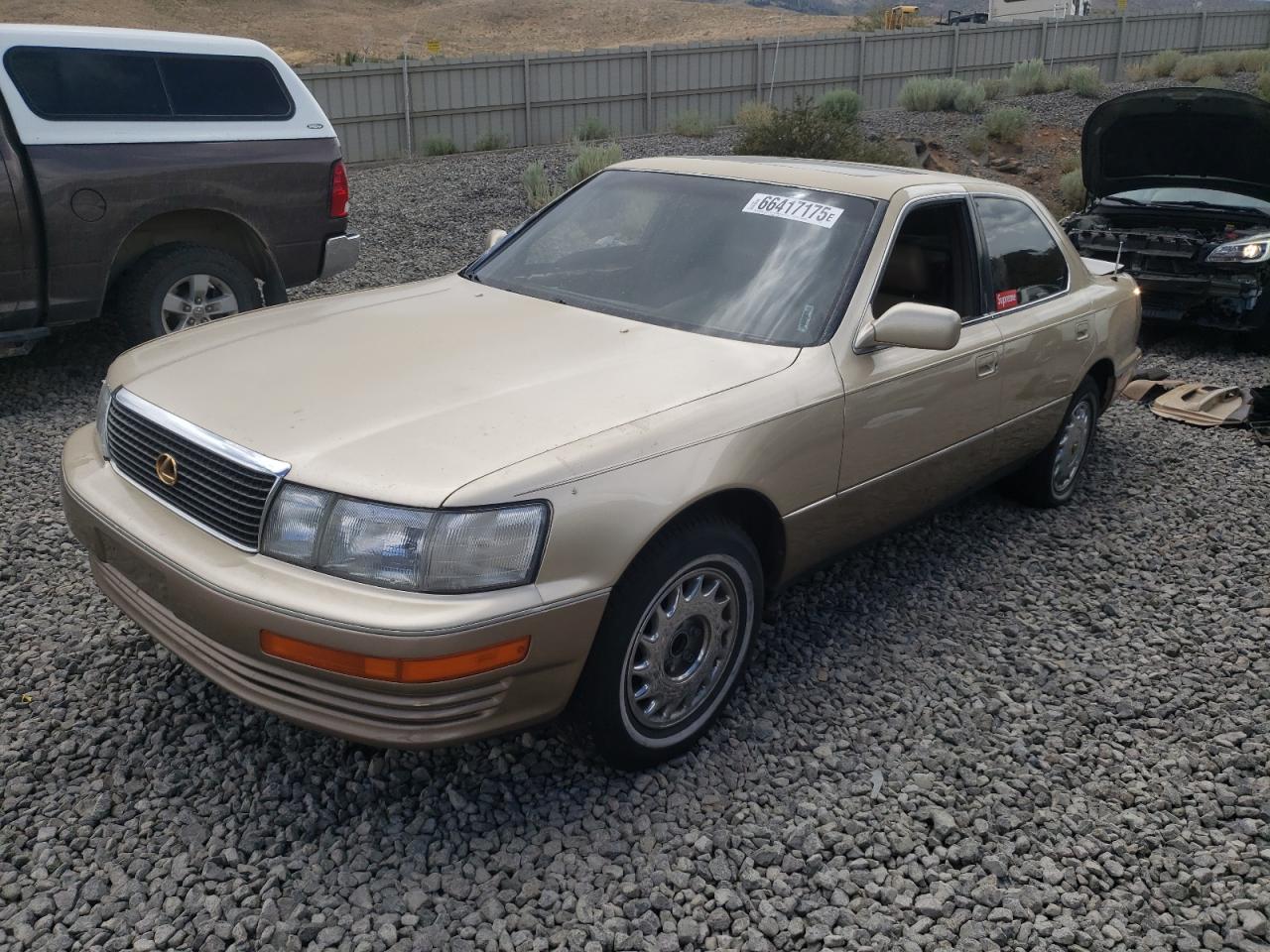 1992 Lexus LS 400, VIN JT8UF11E4N0131096 — Stripped