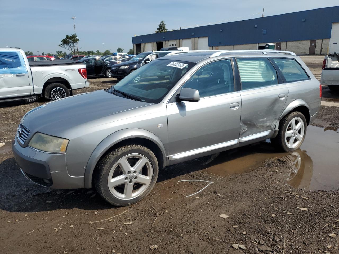 2005 Audi allroad A6 V8, VIN WA1YL64B15N001316 — Бок