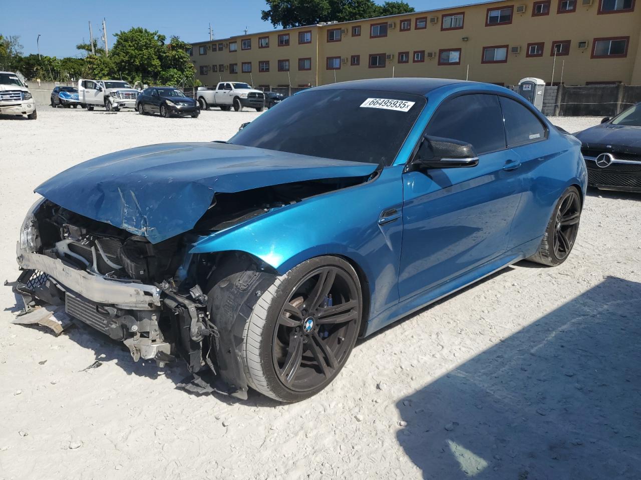 2018 BMW M2, VIN WBS1J5C51JVD36889 — Front end