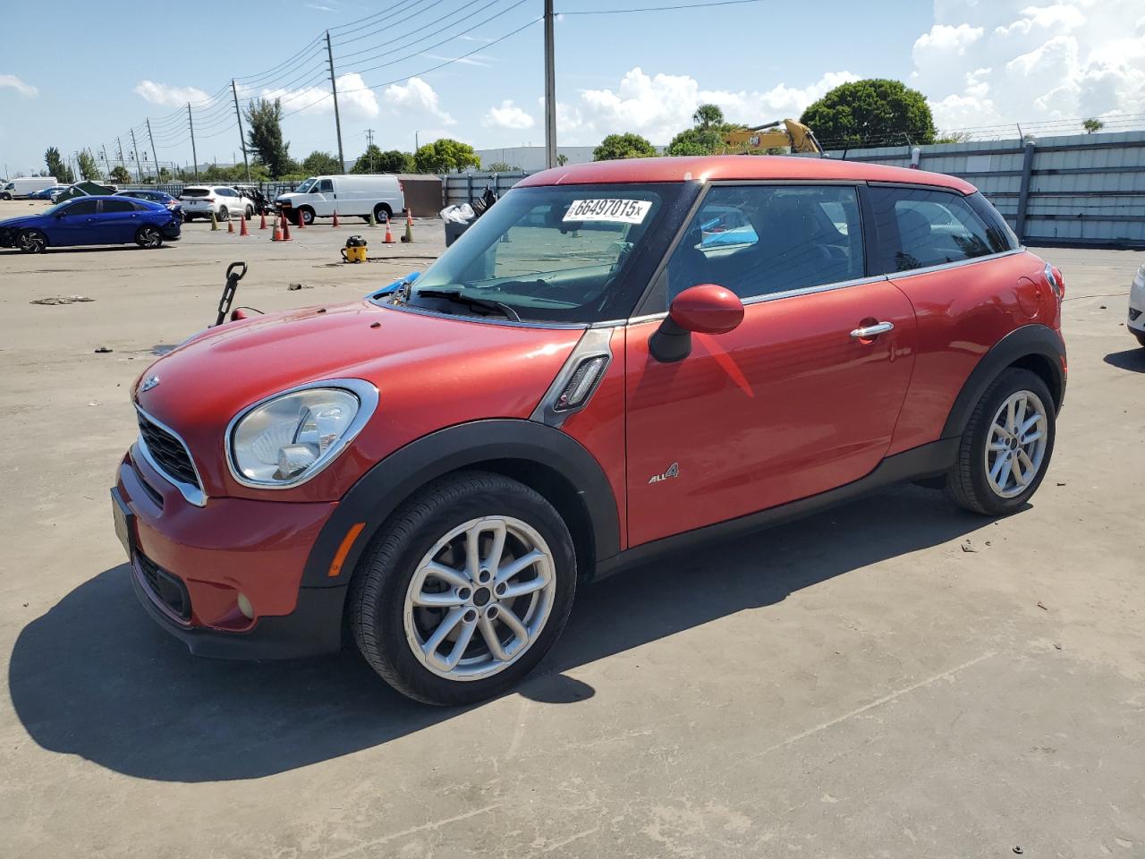 2013 MINI Paceman S ALL4, VIN WMWSS7C50DWN51824 — Фото с аукциона 1 of 4