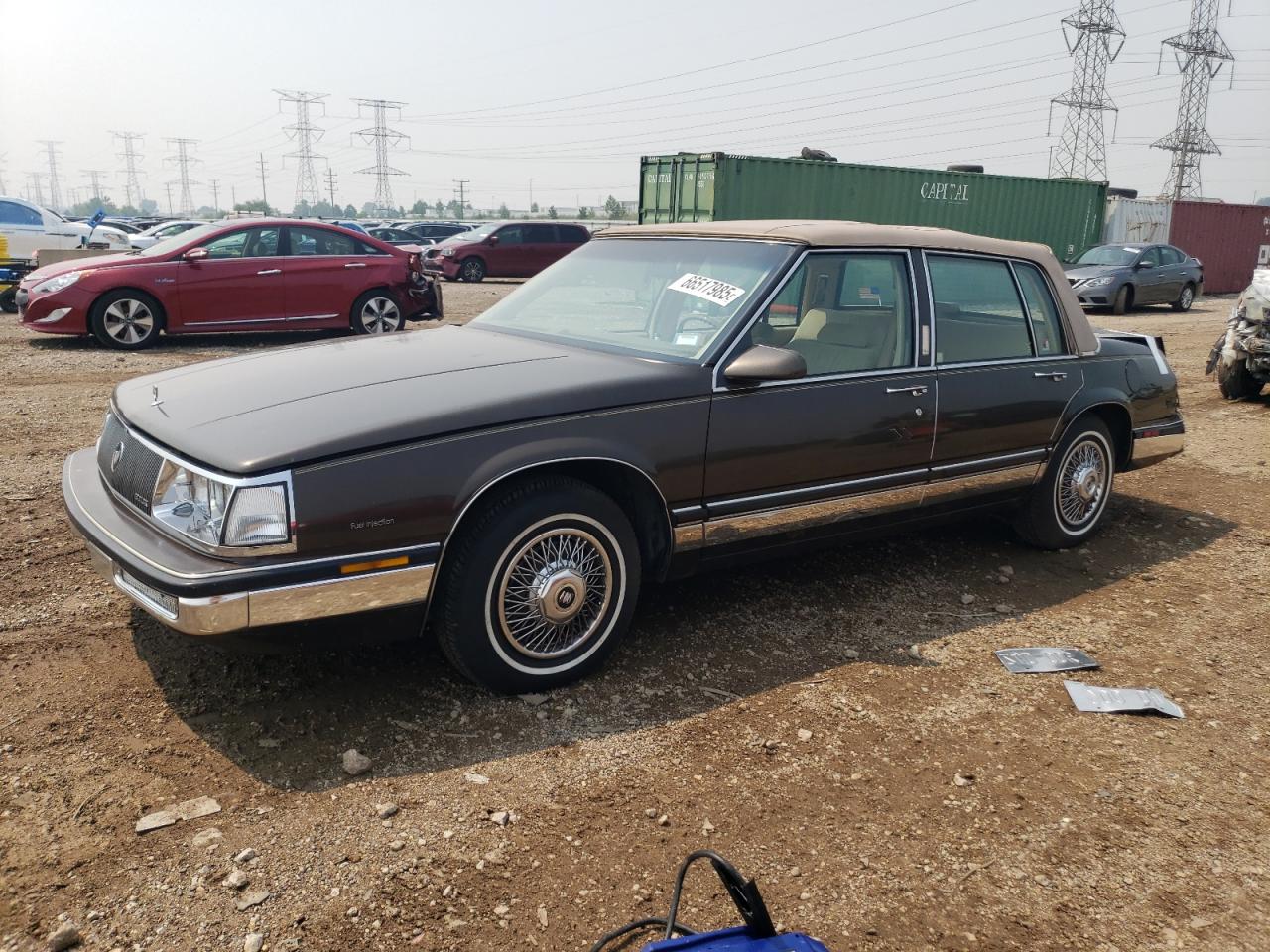 1986 Buick Electra Park Ave, VIN 1G4CW69B8G1485202 — Rear end