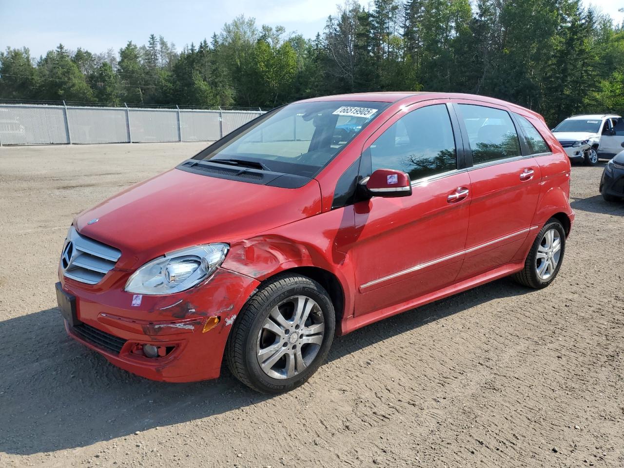 2008 Mercedes-Benz B 200, VIN WDDFH34X28J363617 — Front end