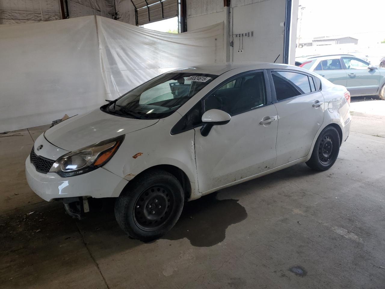 2017 Kia Rio LX, VIN KNADM4A38H6044923 — Undercarriage