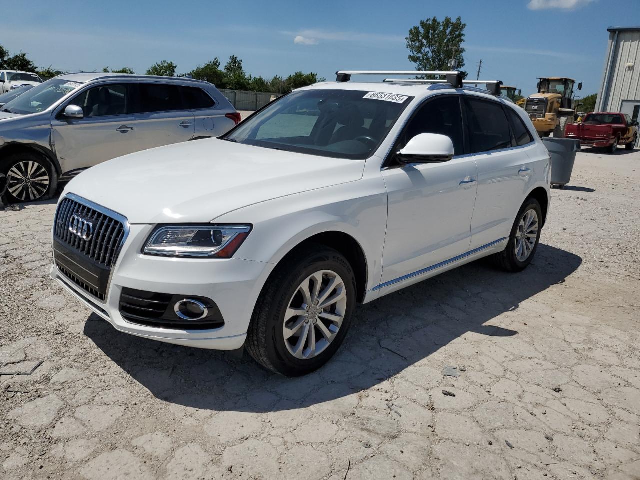 2015 Audi Q5 Premium Plus, VIN WA1LFAFP2FA066715 — Partial repair