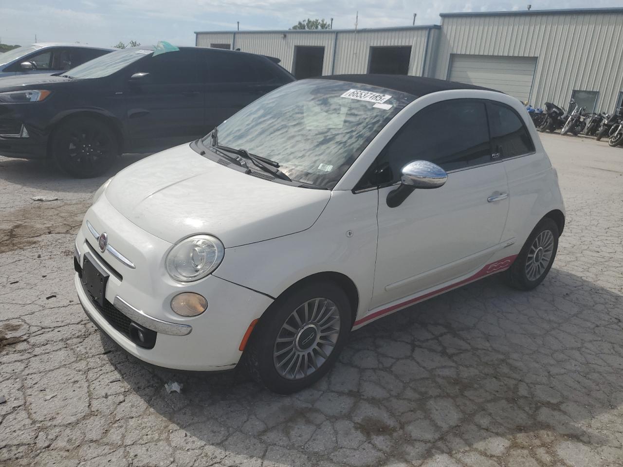 2012 FIAT 500 Lounge, VIN 3C3CFFER1CT109259 — Water / flood