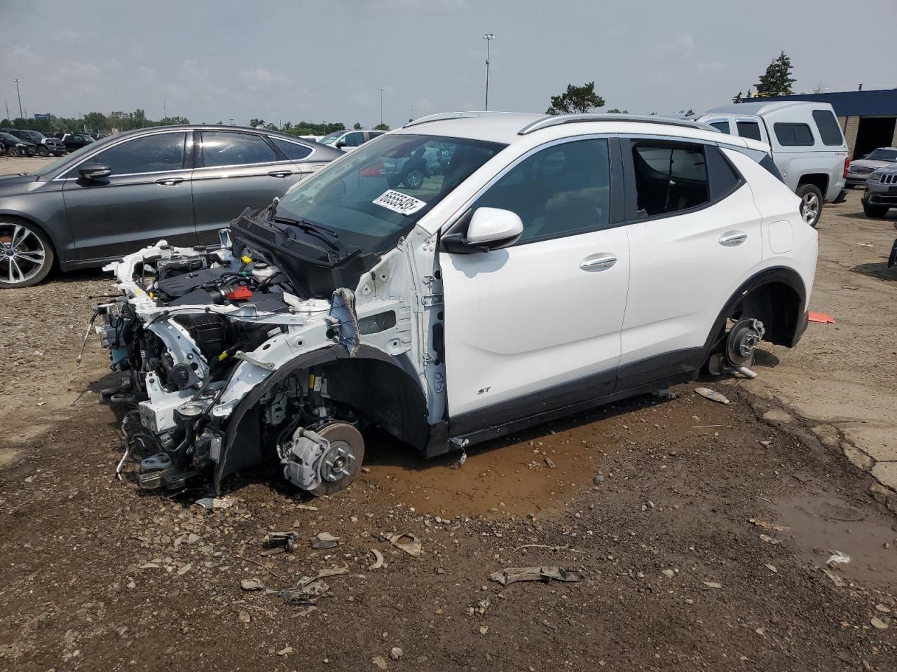 2025 Buick Encore GX Sport Touring, VIN KL4AMDSL0SB053046 — Stripped