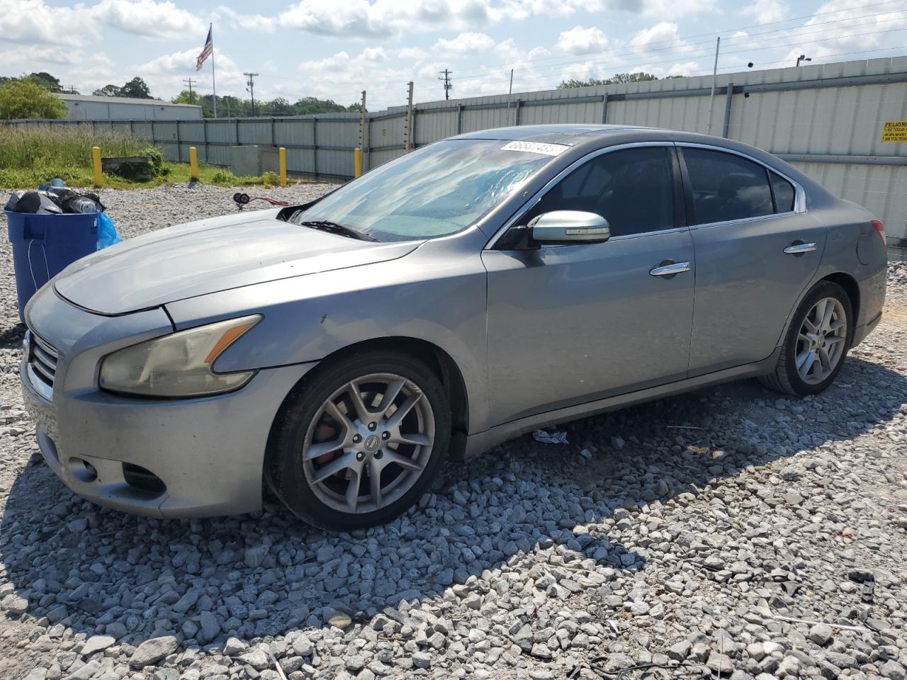 2009 Nissan Maxima SV, VIN 1N4AA51E99C848064 — Перед