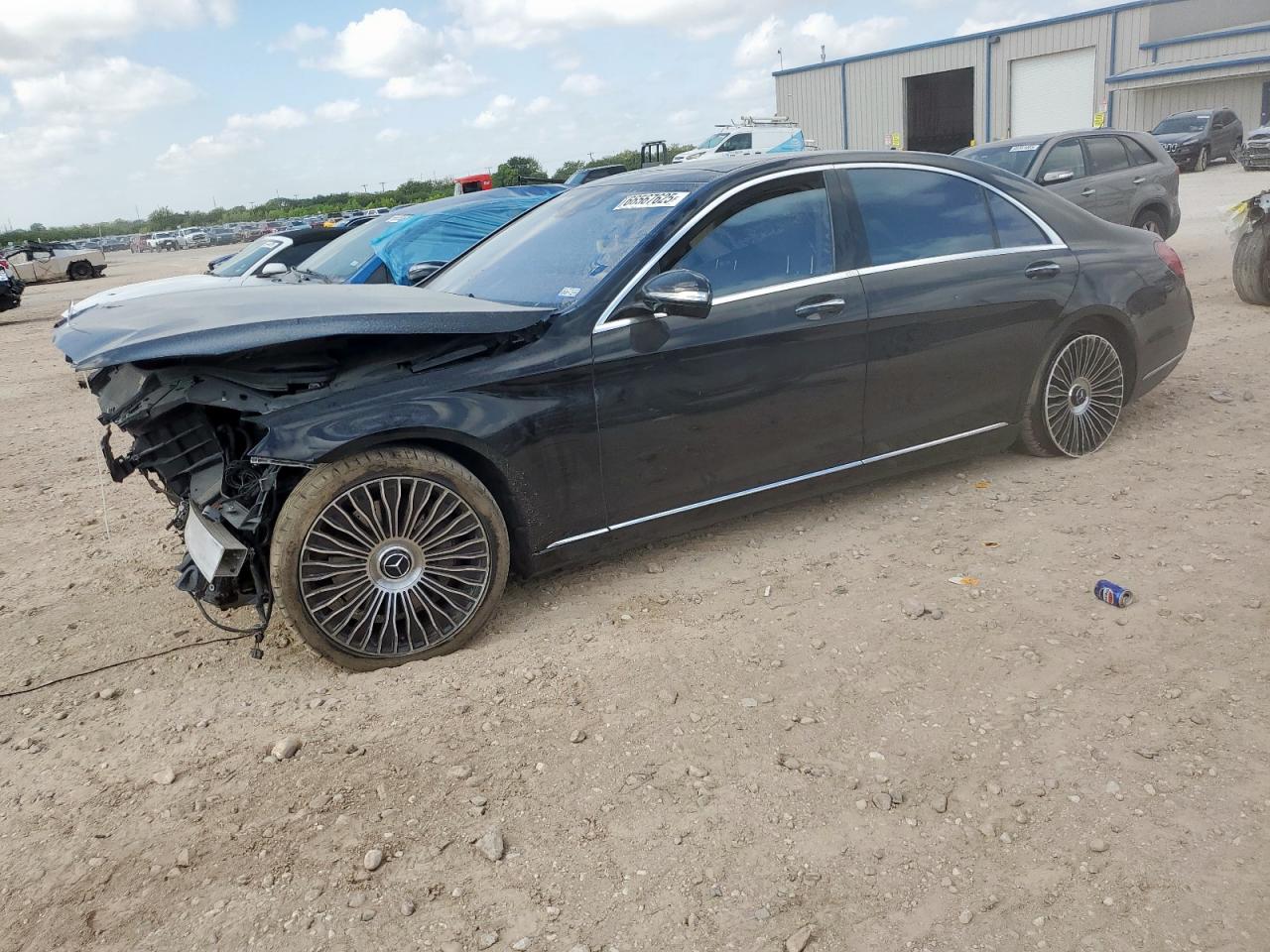 2018 Mercedes-Benz S 450, VIN WDDUG6GB3JA350442 — Front end