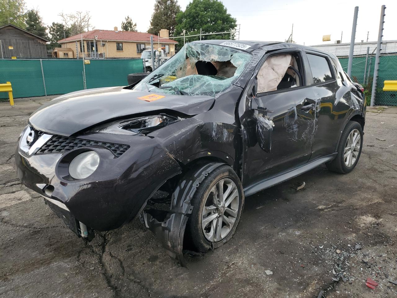2015 Nissan Juke SV, VIN JN8AF5MV0FT553135 — Biohazard / chemical