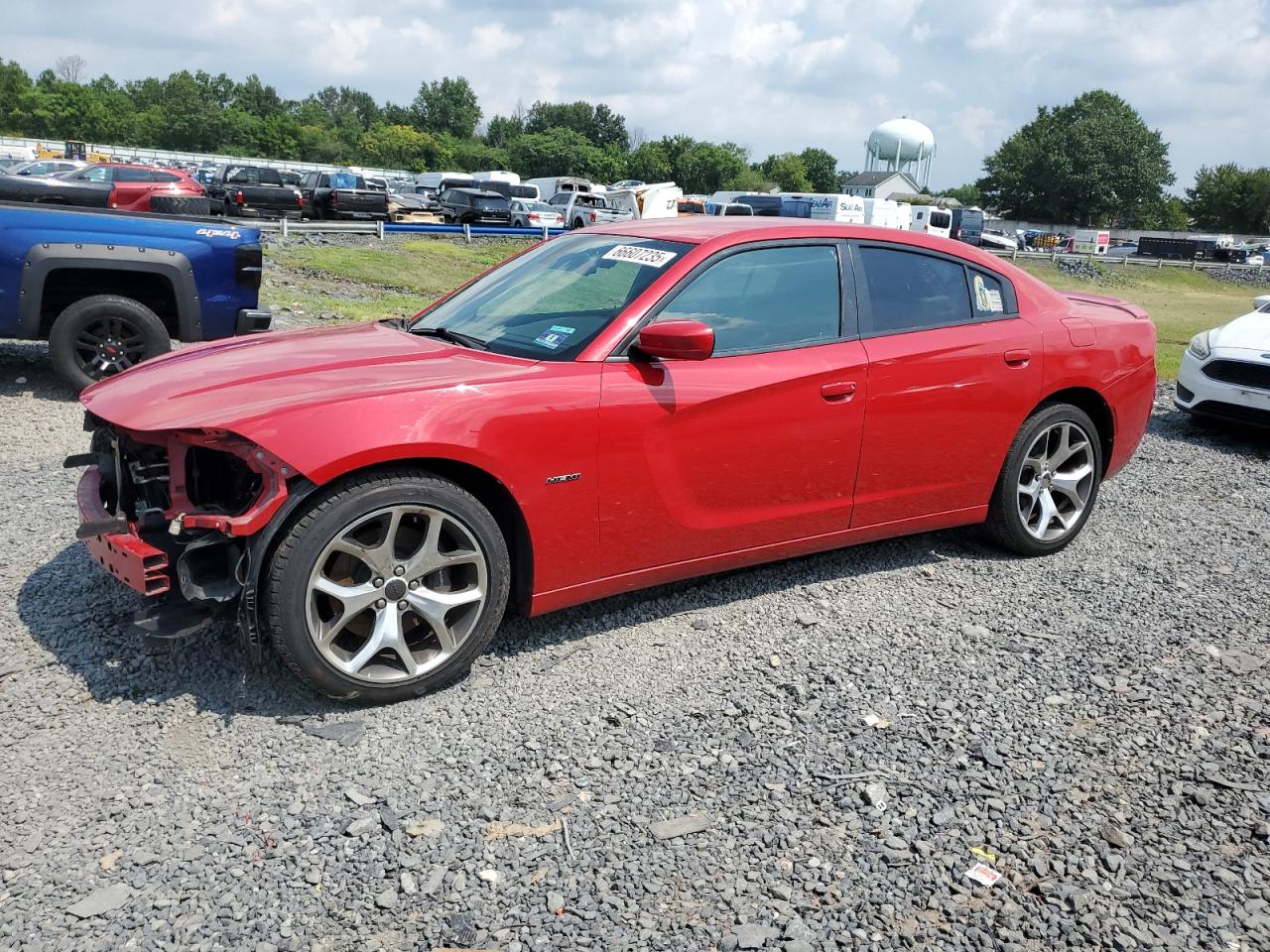 2015 Dodge Charger RT, VIN 2C3CDXCT8FH737939 — Front end
