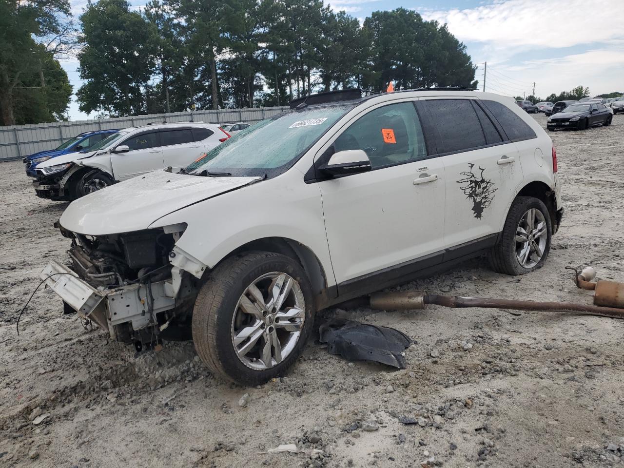 2013 Ford Edge SEL, VIN 2FMDK3JC6DBC36755 — All over