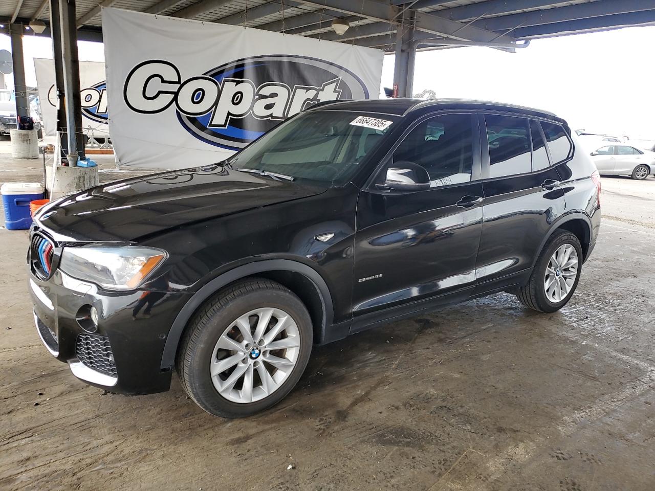 2017 BMW X3 sDrive28i, VIN 5UXWZ7C30H0V89219 — Minor dents and scratches