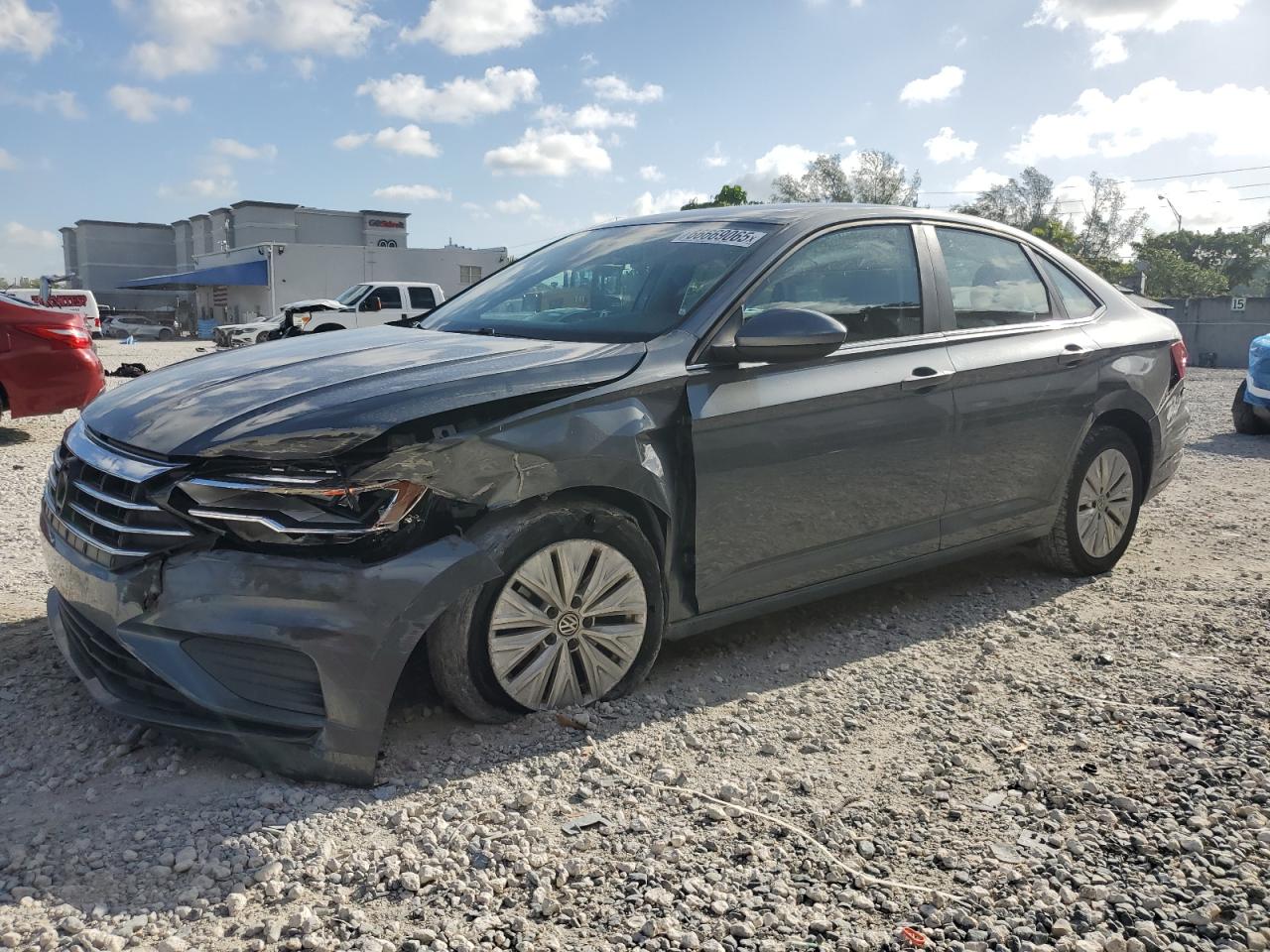 2019 Volkswagen Jetta S, VIN 3VWC57BU0KM079531 — Undercarriage