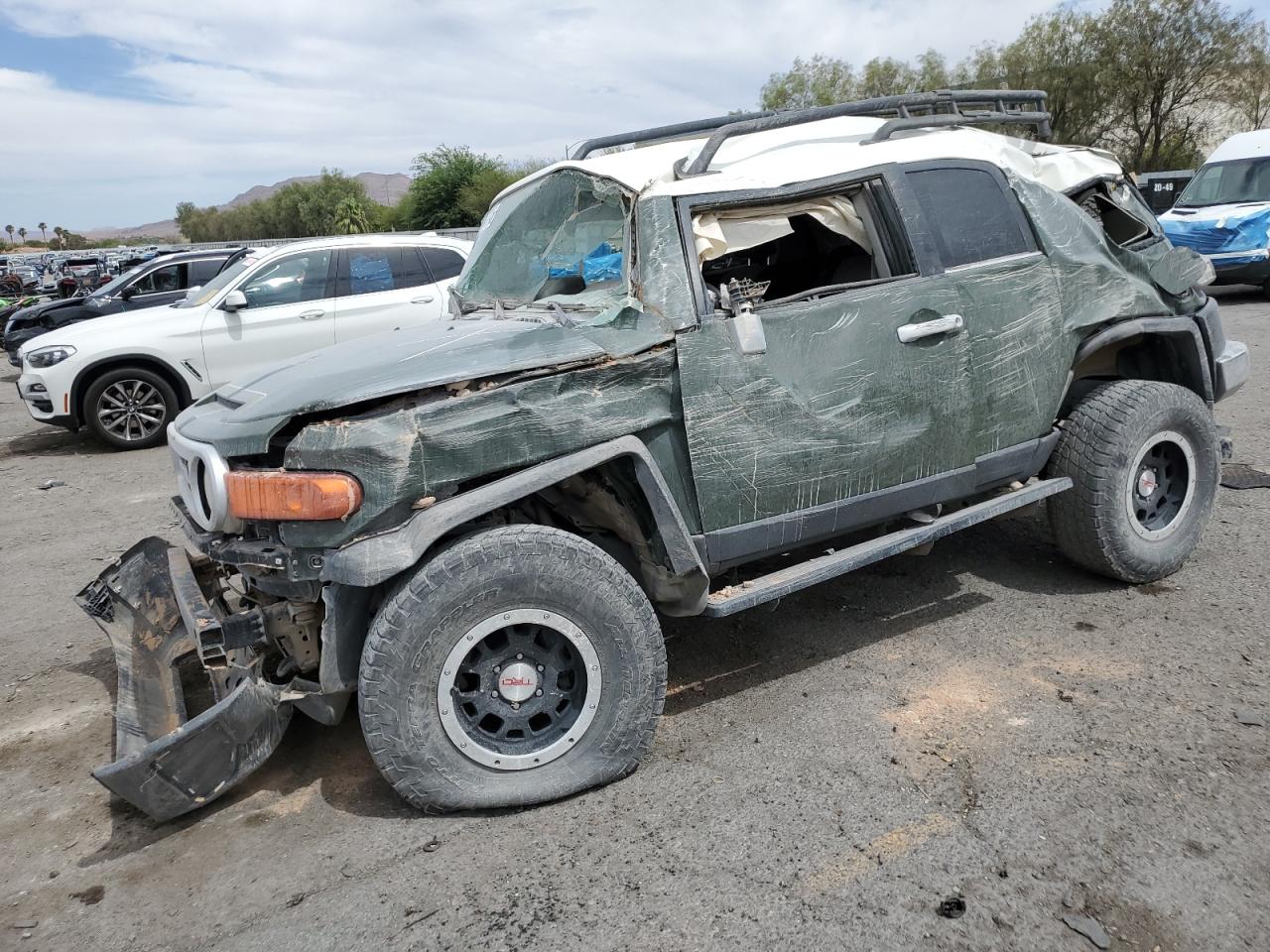 2013 Toyota FJ Cruiser, VIN JTEBU4BF3DK173569 — Rollover
