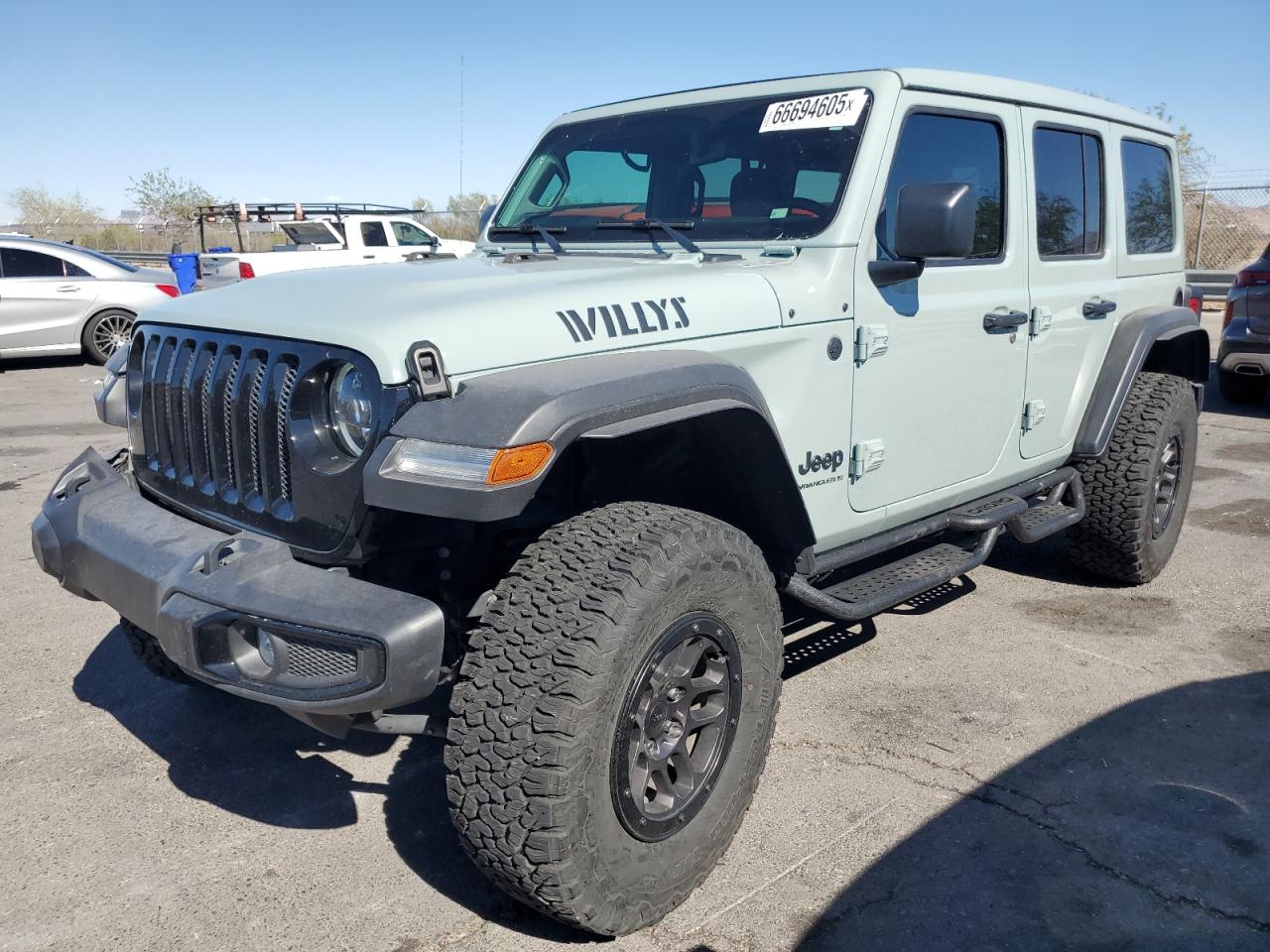 2023 Jeep Wrangler Sport S, VIN 1C4HJXDN7PW509945 — Фото с аукциона