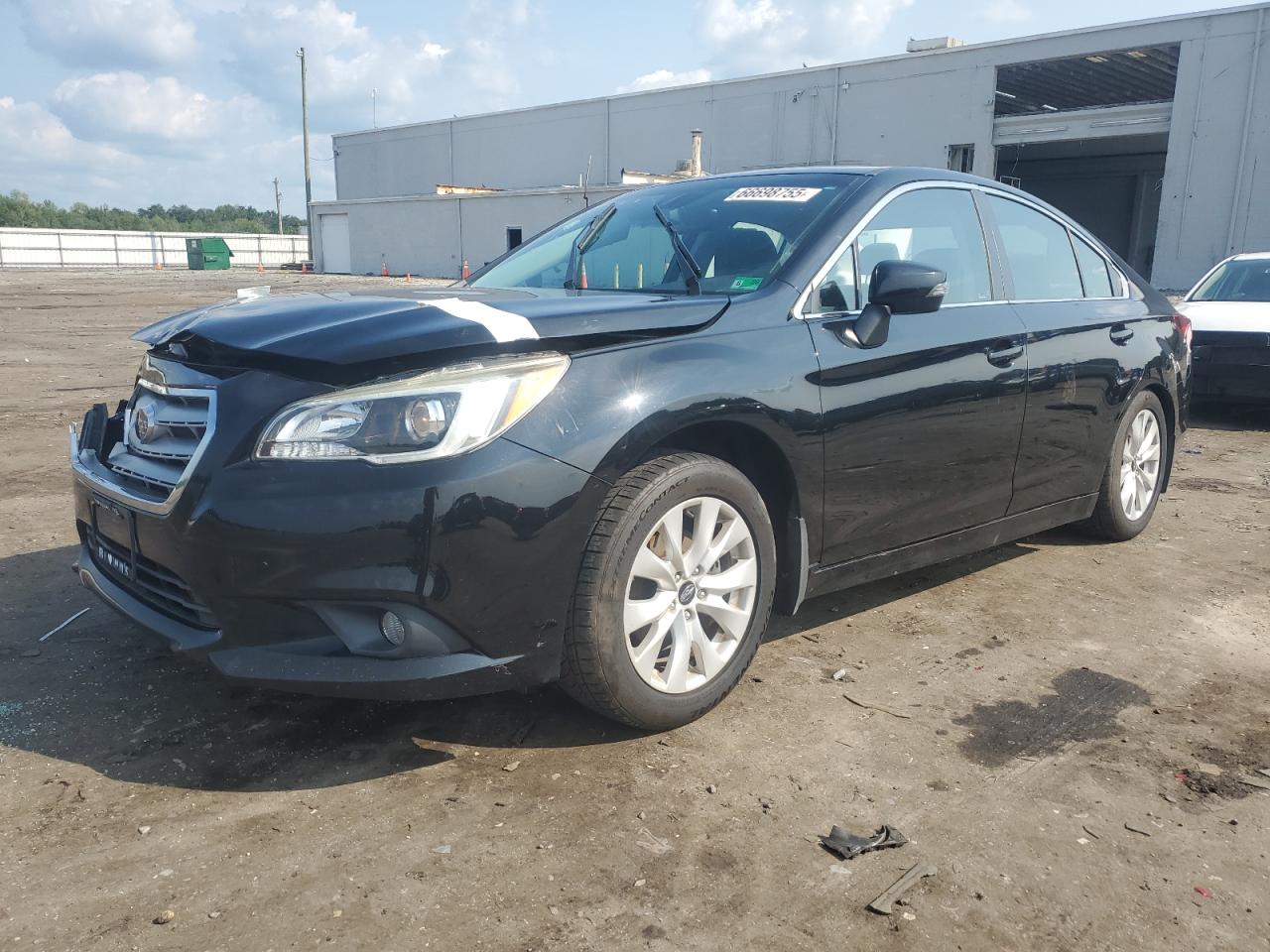 2017 Subaru Legacy Premium, VIN 4S3BNAF68H3011723 — Rear end