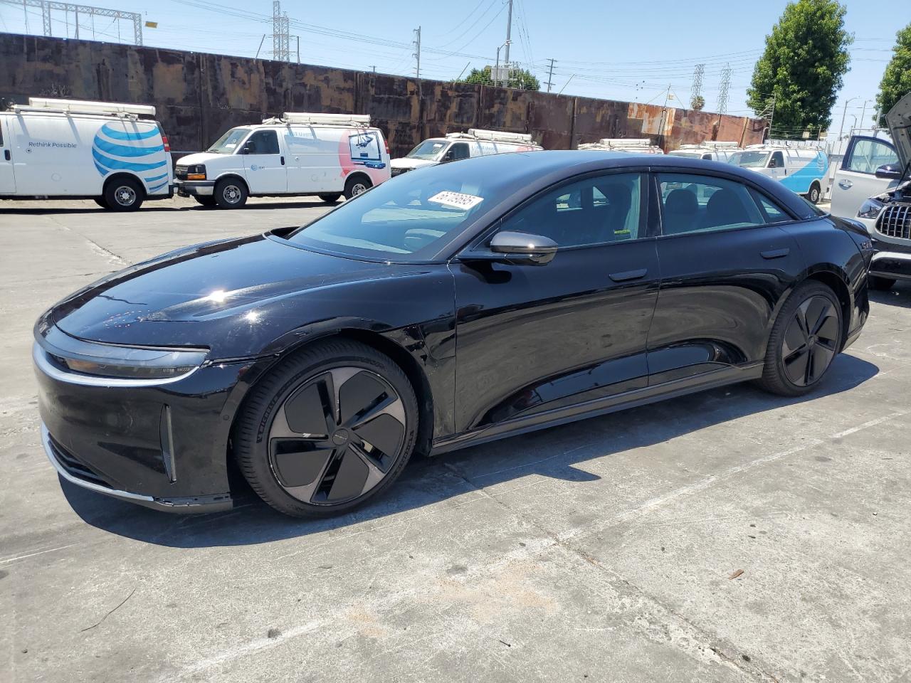 2024 Lucid Air Touring, VIN 50EA1TEAXRA005987 — Мелкие вмятины и царапины