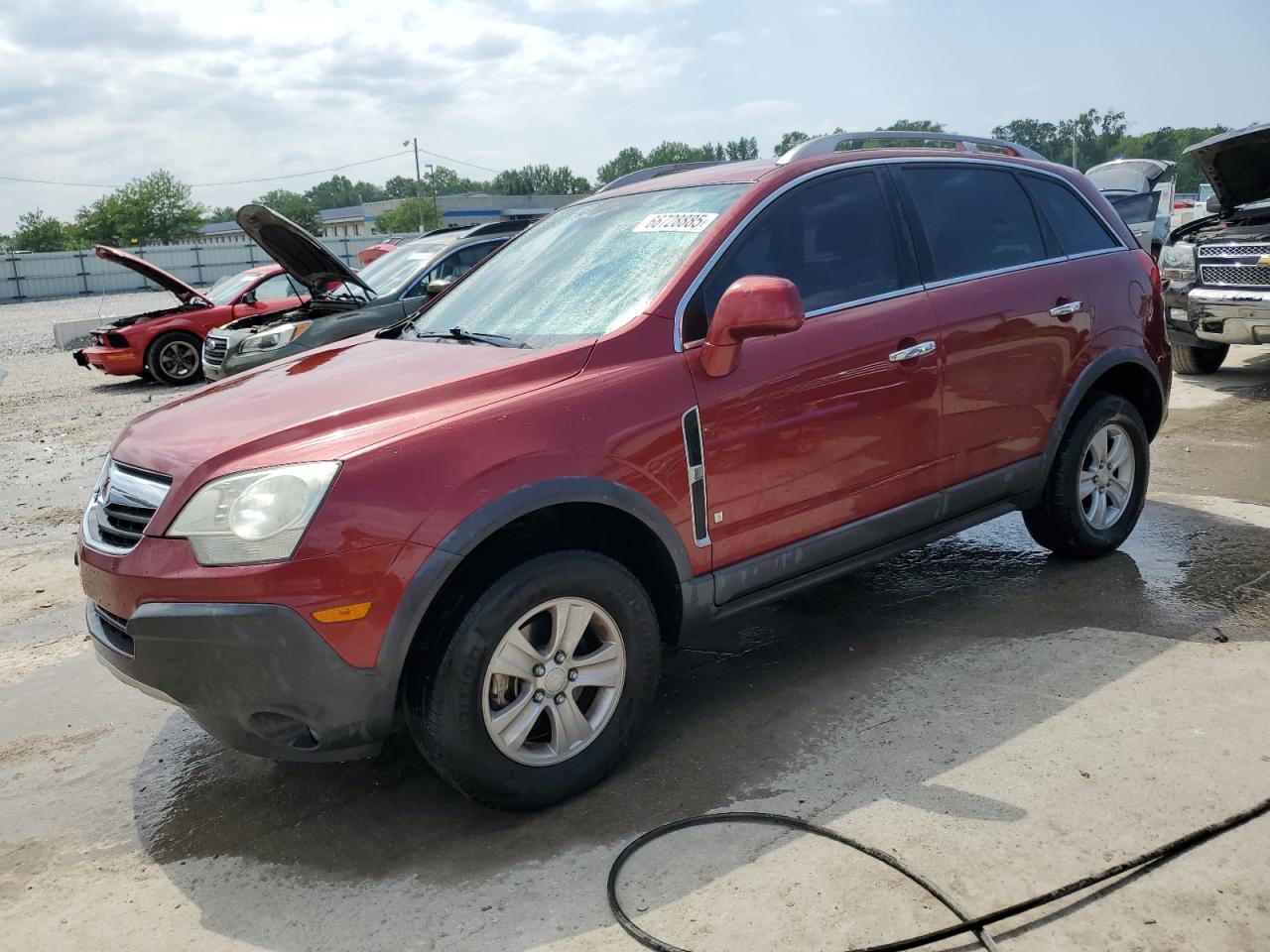 2008 Saturn VUE XE, VIN 3GSCL33PX8S633077 — Hail
