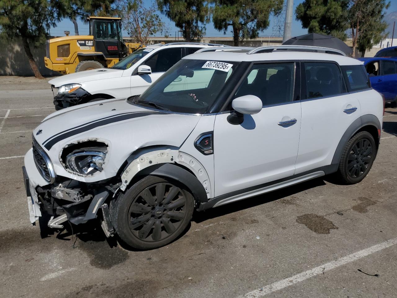 2020 MINI Countryman Cooper S, VIN WMZYW7C02L3L86834 — Frame damage