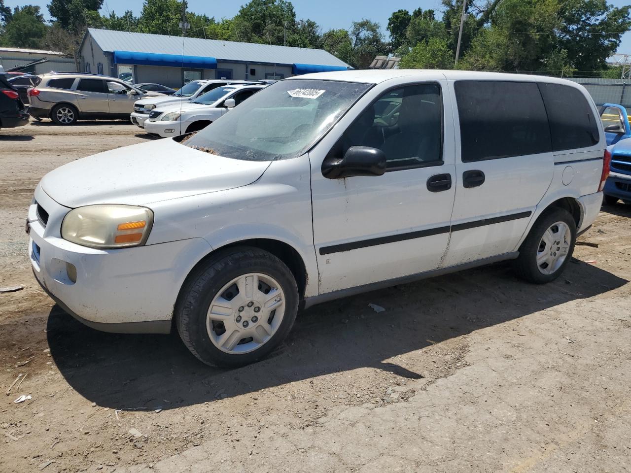 2007 Chevrolet Uplander LS, VIN 1GNDU23W17D196459 — Side