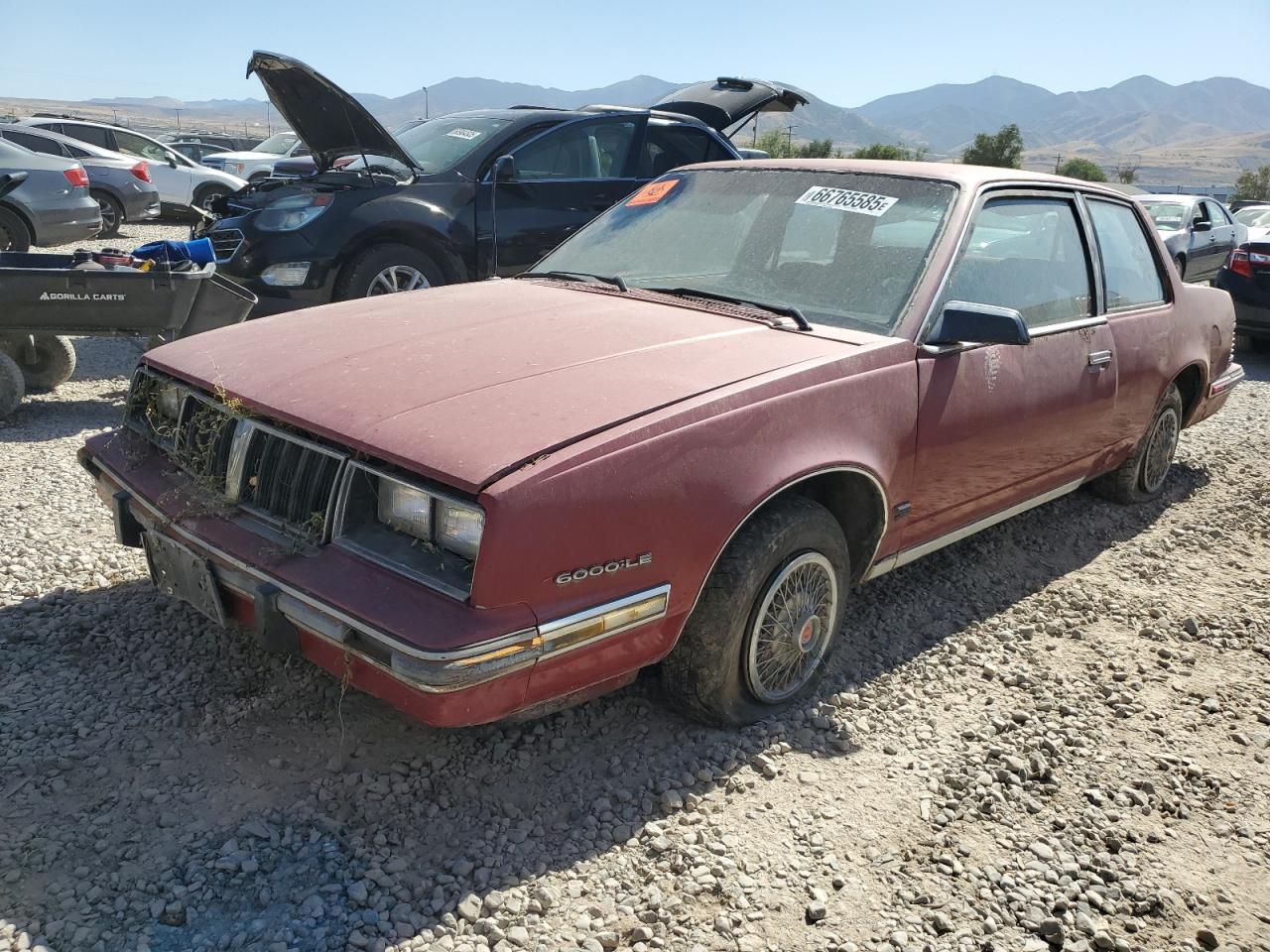 1982 Pontiac 6000, VIN 1G2AG27X7CG501613 — Minor dents and scratches