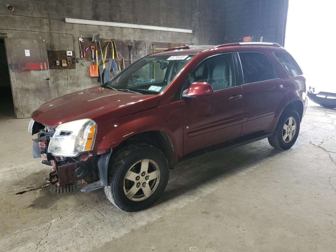 2008 Chevrolet Equinox LT, VIN 2CNDL43F286324386 — Front end