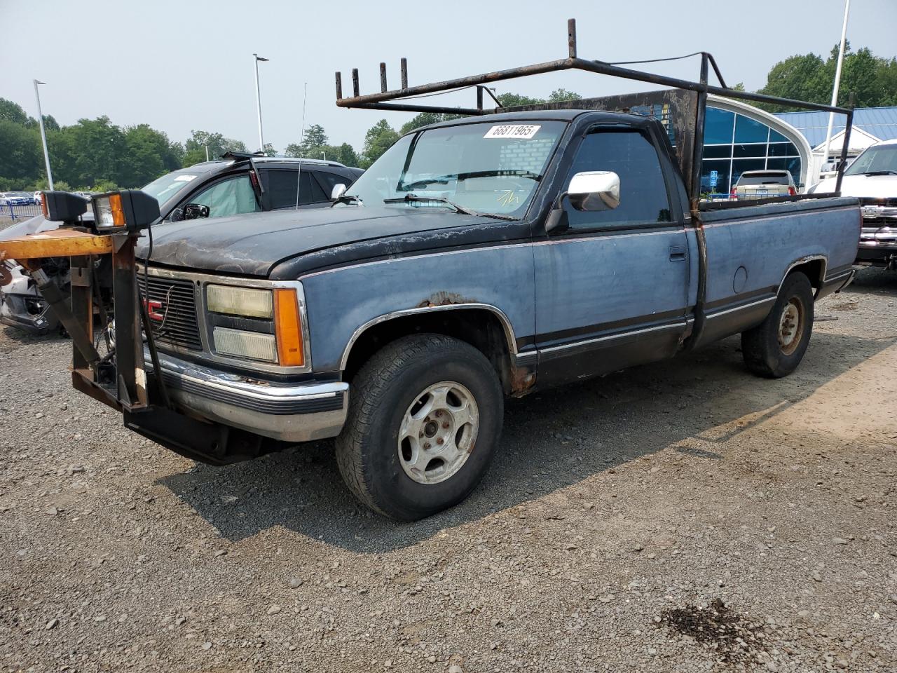 1990 GMC Sierra 2500, VIN 1GTFK24K1LE536233 — Rear end
