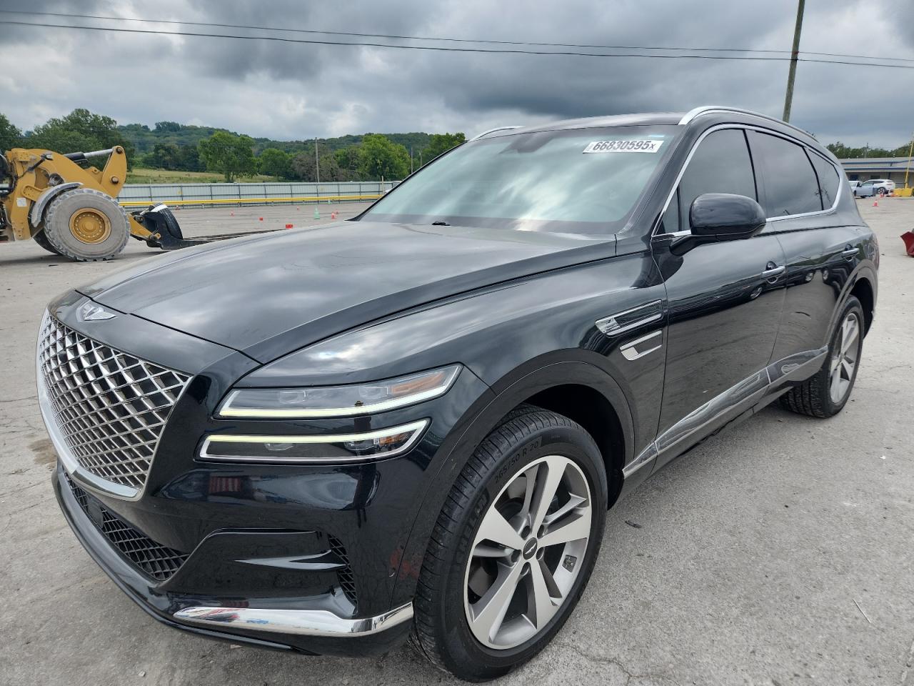 2021 Genesis GV80, VIN KMUHBDSB8MU049798 — Side