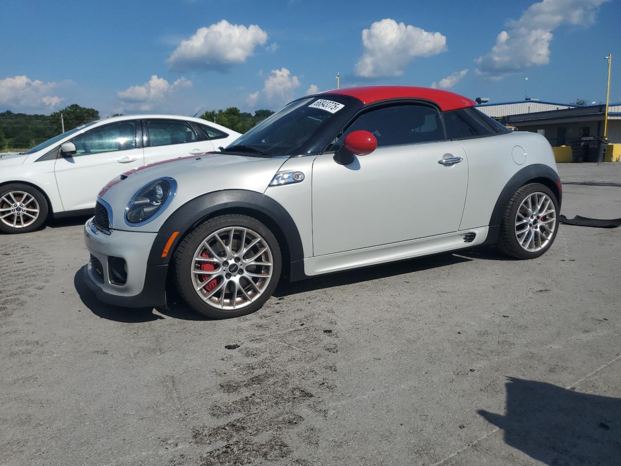 2012 MINI Coupe JCW, VIN WMWSX5C56CT141454 — Перед
