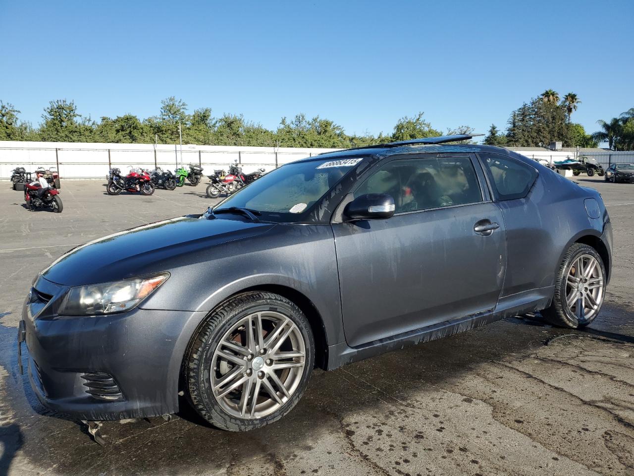 2013 Scion tC, VIN JTKJF5C70D3060155 — Пожар в салоне
