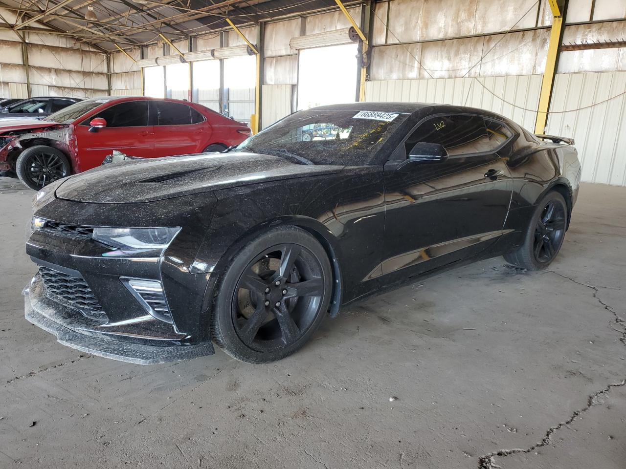 2018 Chevrolet Camaro 2SS, VIN 1G1FH1R72J0111071 — Front end
