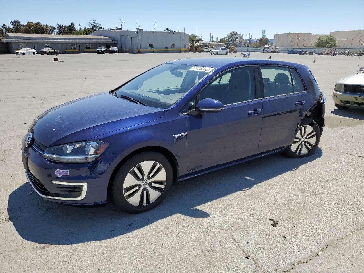 2019 Volkswagen Golf SE, VIN WVWKR7AU0KW914516 — Фото с аукциона 1 of 12