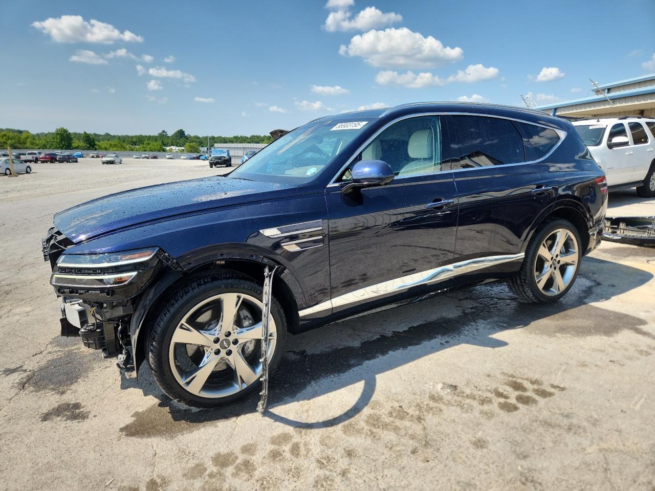 2024 Genesis GV80, VIN KMUHCESC1RU151494 — Front end