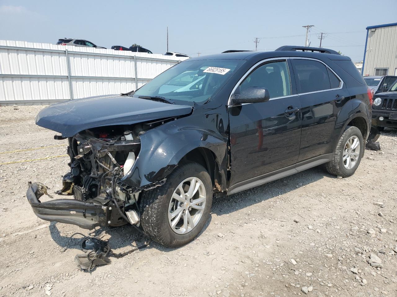 2017 Chevrolet Equinox LT, VIN 2GNFLFEKXH6232095 — Front end