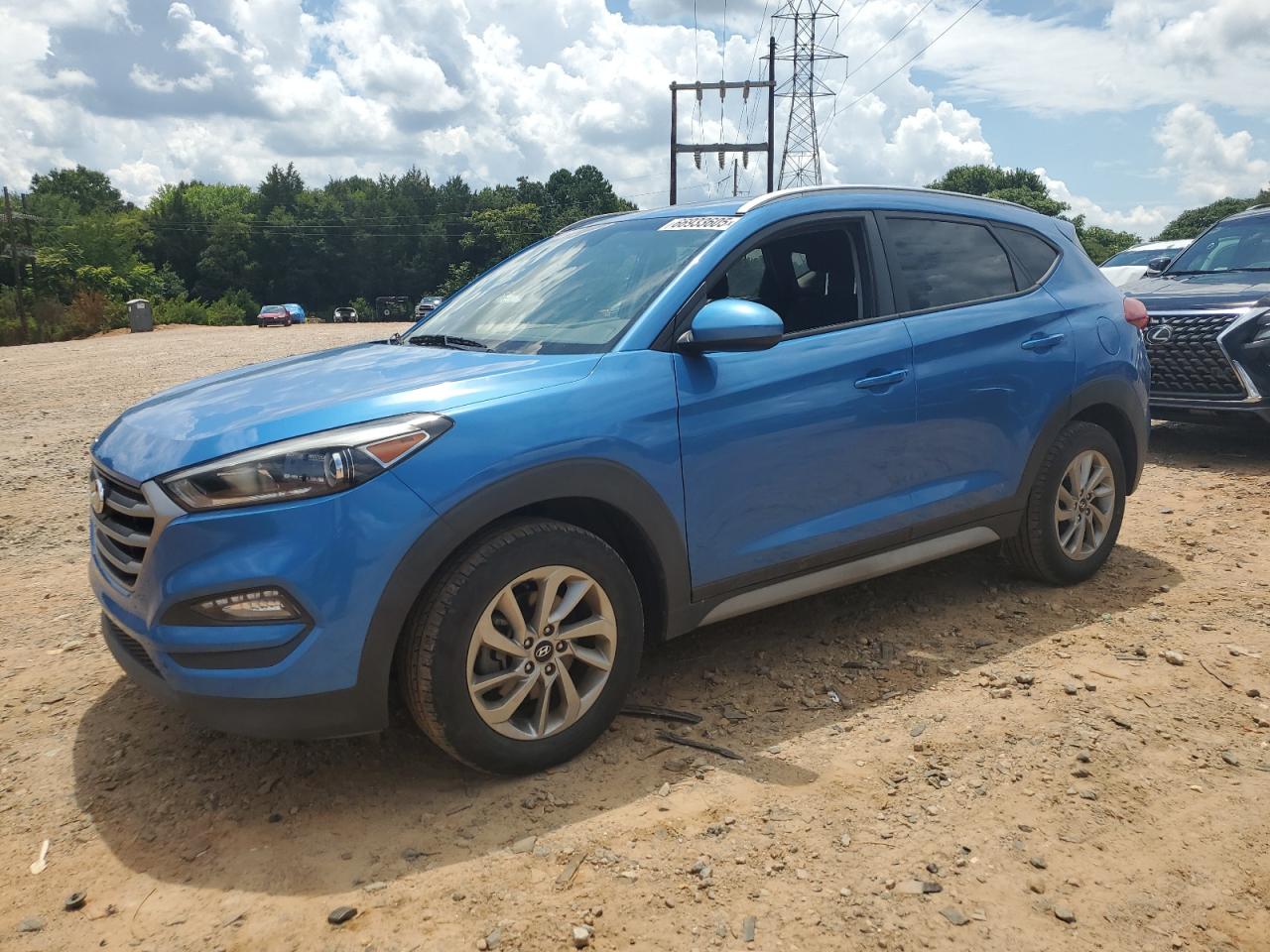 2018 Hyundai Tucson SEL, VIN KM8J33A41JU600367 — Partial repair