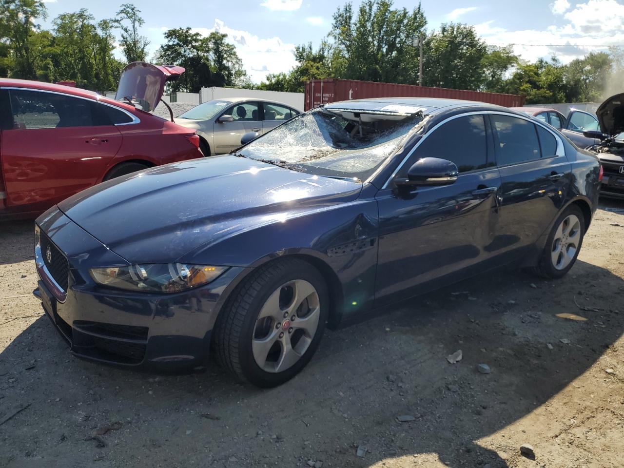 2018 Jaguar XE 25t, VIN SAJAS4FX5JCP18798 — Roof