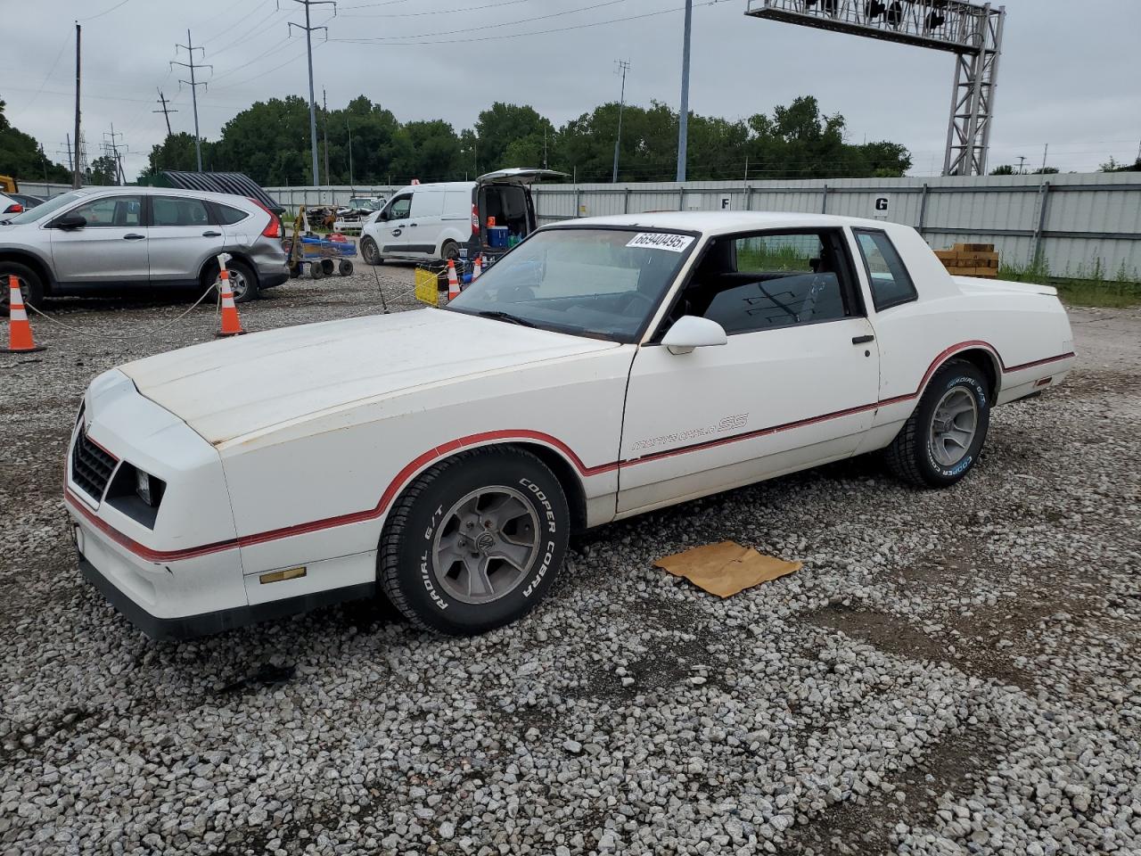 1986 Chevrolet Monte Carlo Sport, VIN 1G1GZ37G4GR199349 — Minor dents and scratches