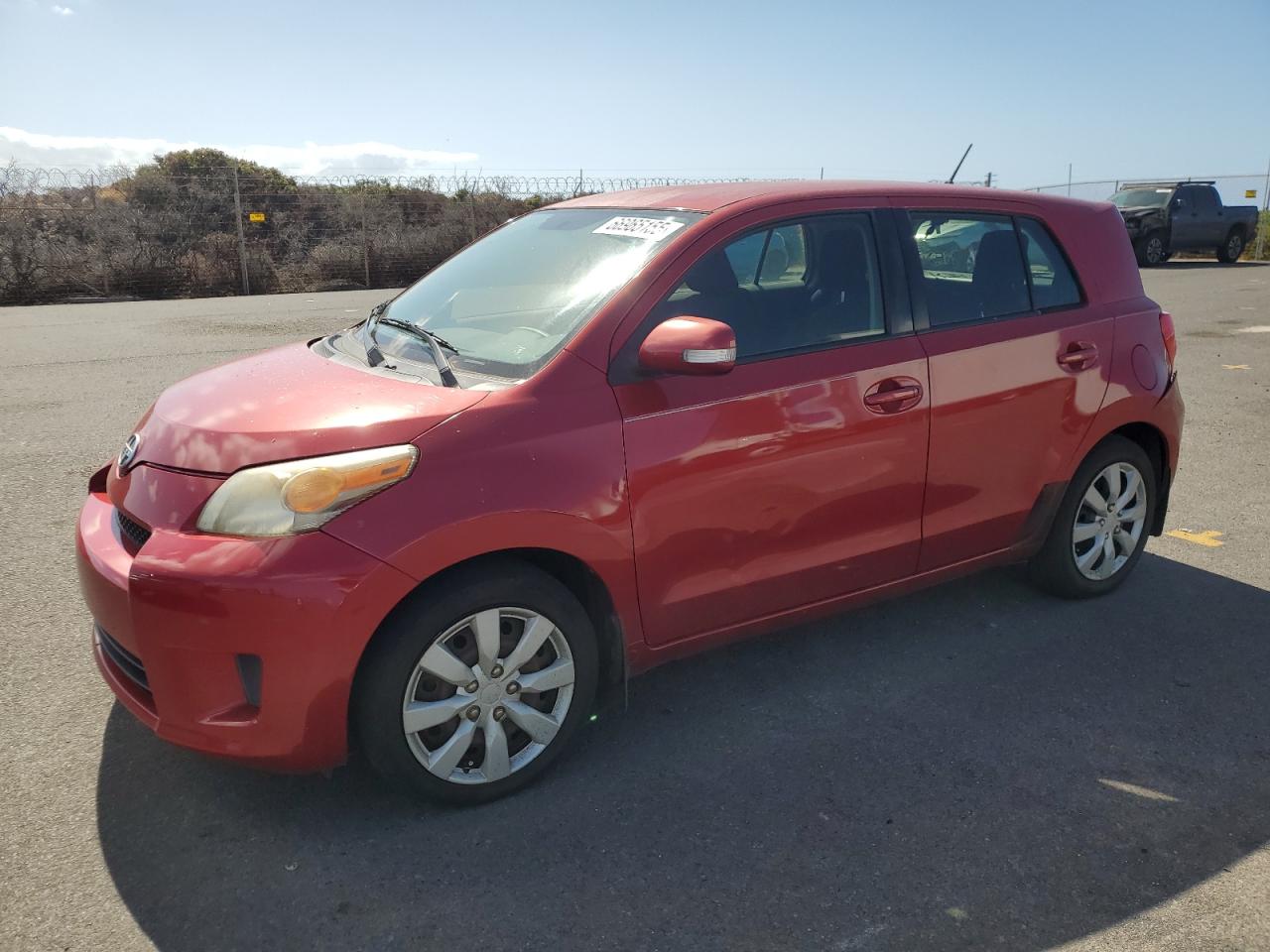 2013 Scion xD, VIN JTKKUPB40D1029755 — Rear end