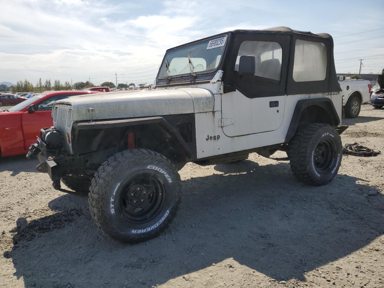 1994 Jeep Wrangler S, VIN 1J4FY19P9RP470339 — Normal wear