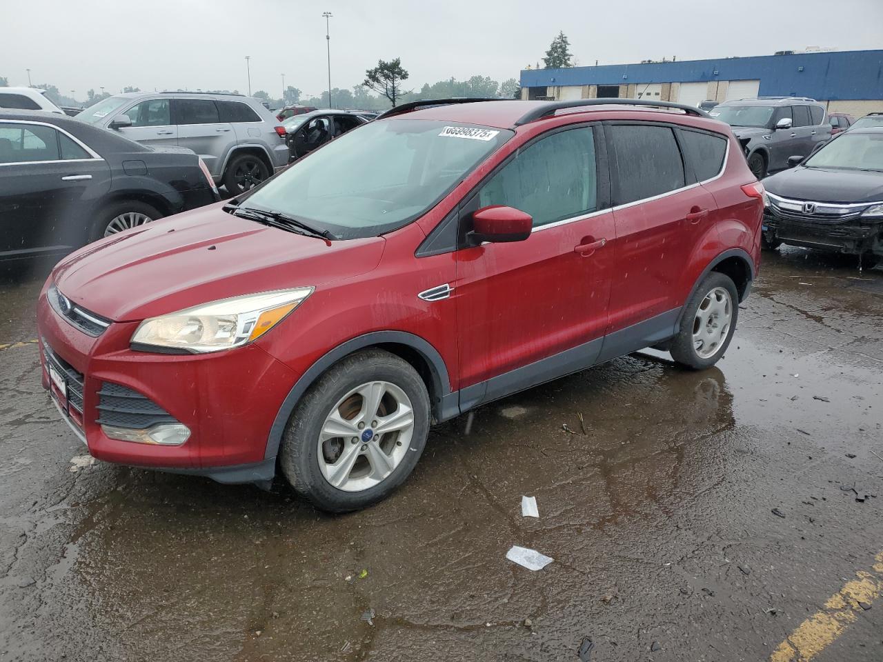 2015 Ford Escape SE, VIN 1FMCU0GX4FUA19541 — Rear end