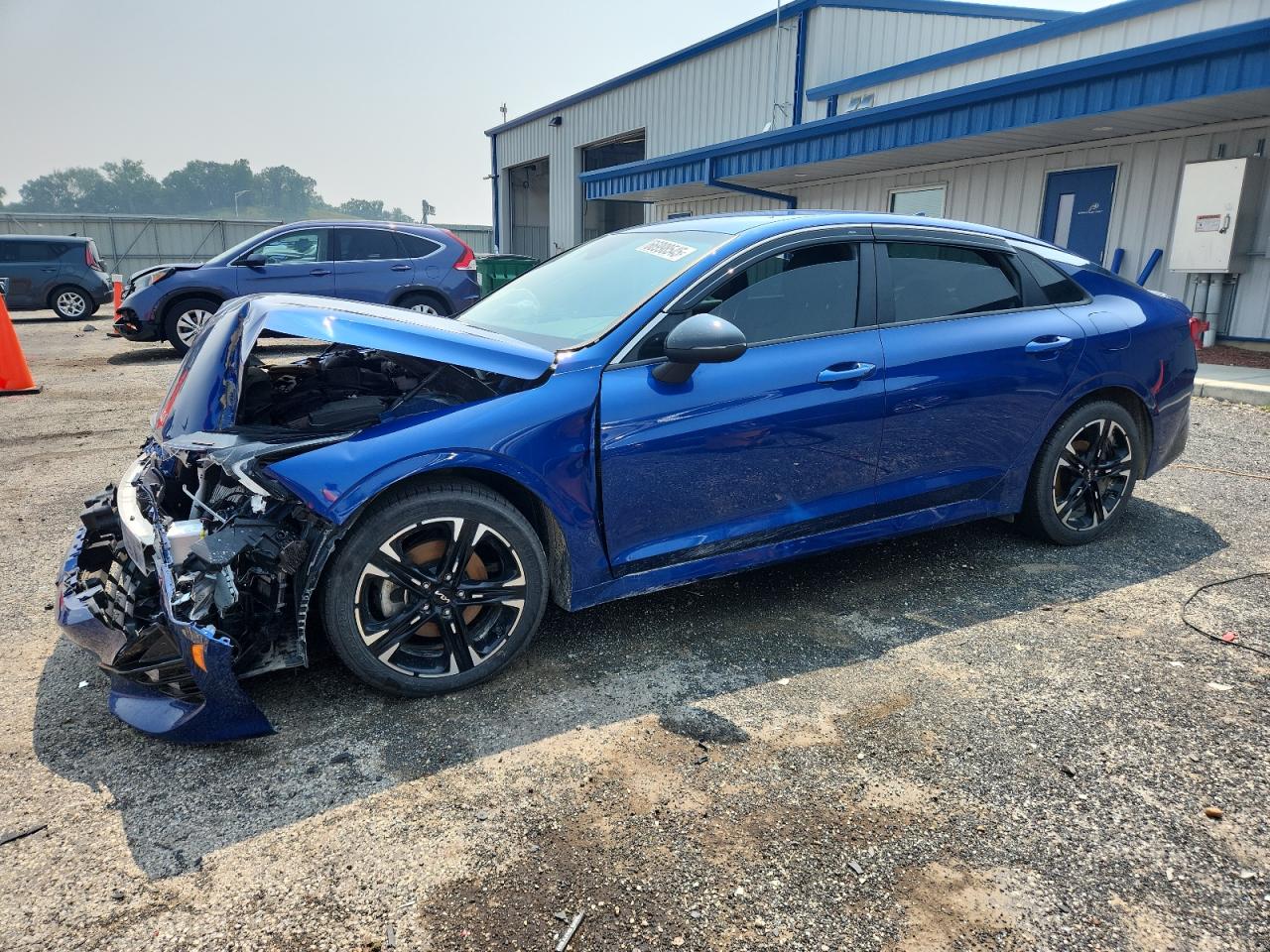 2022 Kia K5 GT-Line, VIN 5XXG64J27NG095618 — Front end