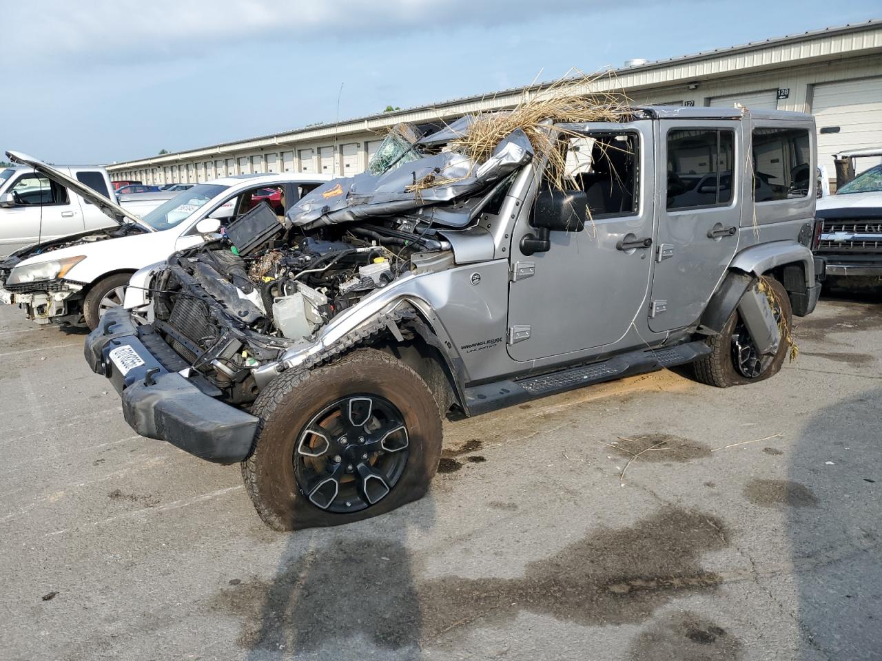 2018 Jeep Wrangler Unlimited Altitude, VIN 1C4BJWEG9JL866536 — Biohazard / chemical