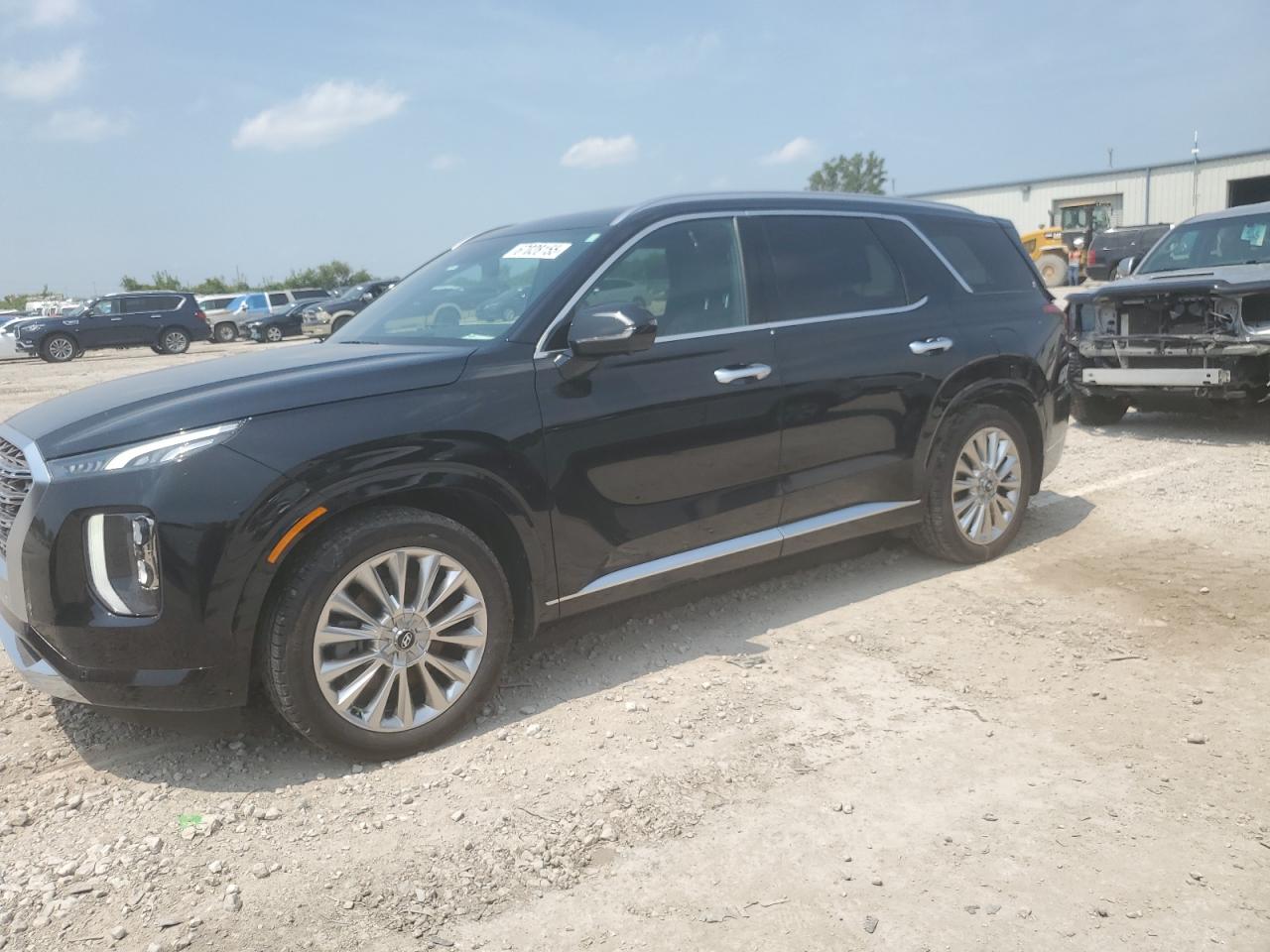 2020 Hyundai Palisade Limited, VIN KM8R5DHE9LU112191 — Rear end