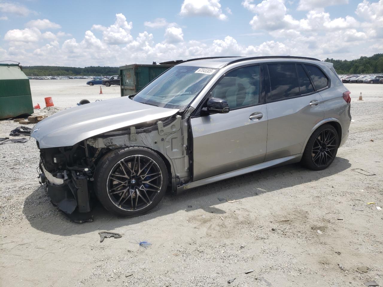 2020 BMW X5 M Competition, VIN 5YMJU0C06L9D70724 — Side