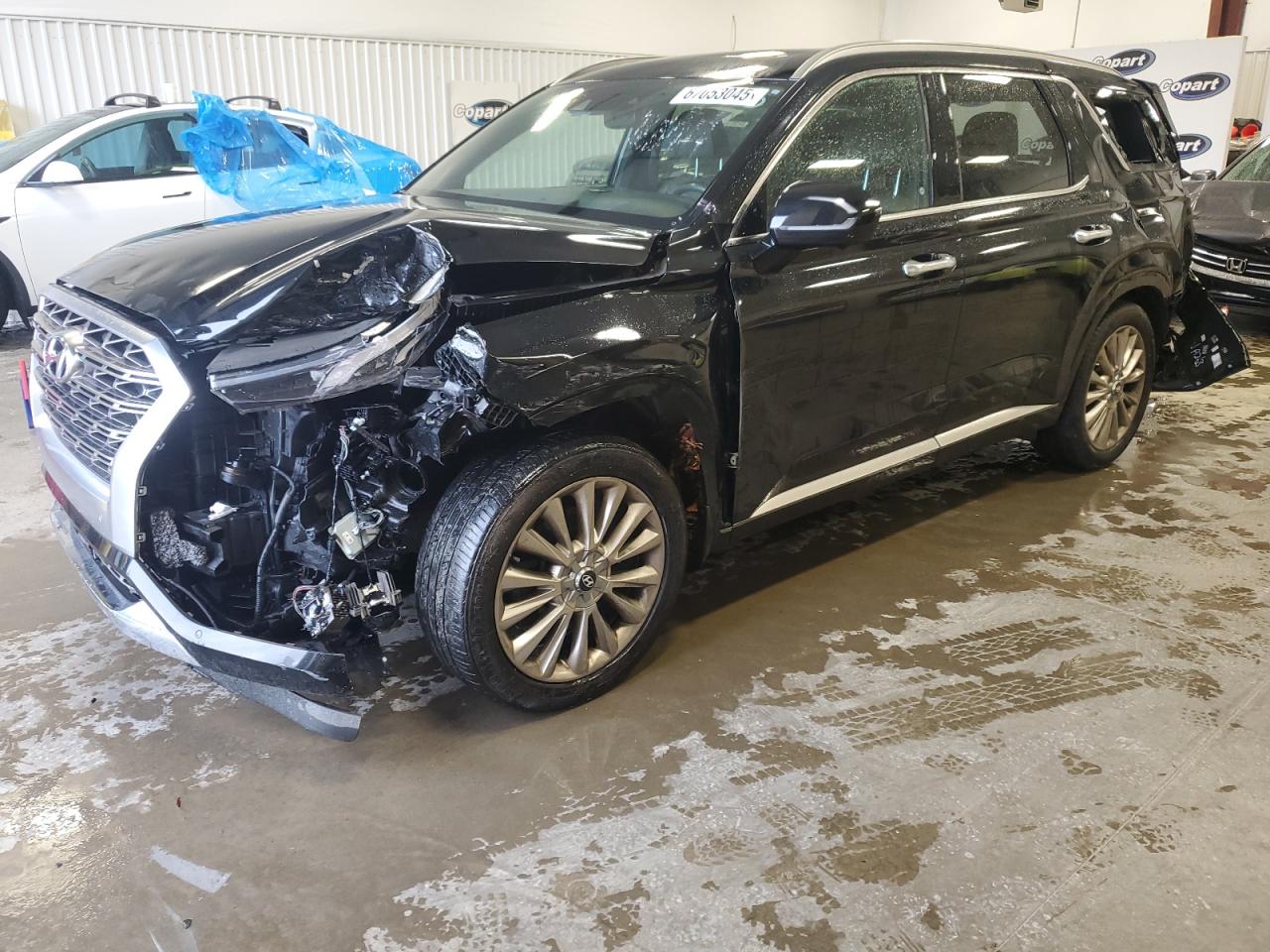 2020 Hyundai Palisade Limited, VIN KM8R54HE2LU068535 — Front end
