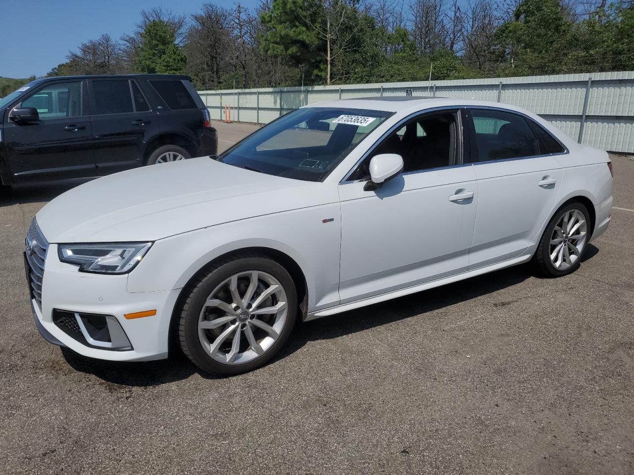2019 Audi A4 Premium Plus, VIN WAUENAF4XKA006972 — Undercarriage